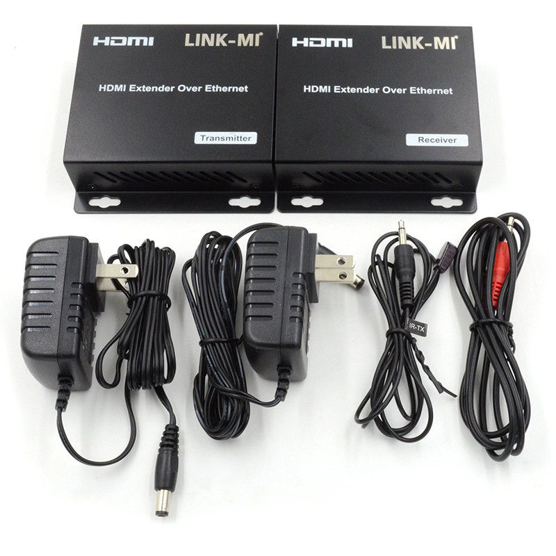 120M HDMI Extender AV Over IP 1080P IR Destek Noktası ile Birçok Birçok Cascading