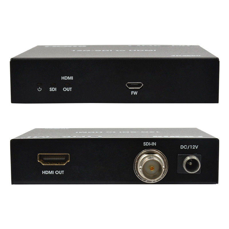 12G 6G 3G SDI To HDMI Video Konvertörü Desteği YUV4:22'si en fazla 120 metre