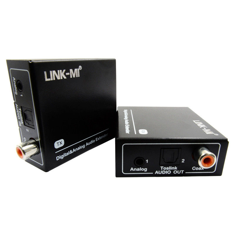 500m HDMI Ses Çekicisi Cat5e Üzerine Dijital Analog Ses Uzayan Cat5e/6 Kablo Üzerine