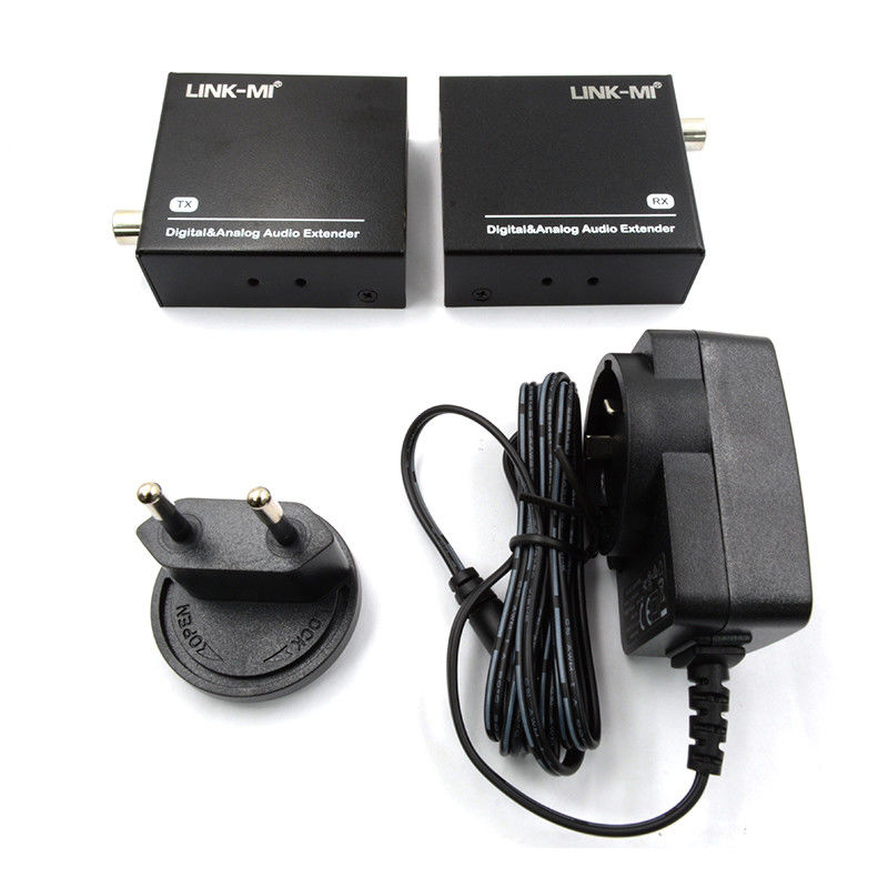 500m HDMI Ses Çekicisi Cat5e Üzerine Dijital Analog Ses Uzayan Cat5e/6 Kablo Üzerine