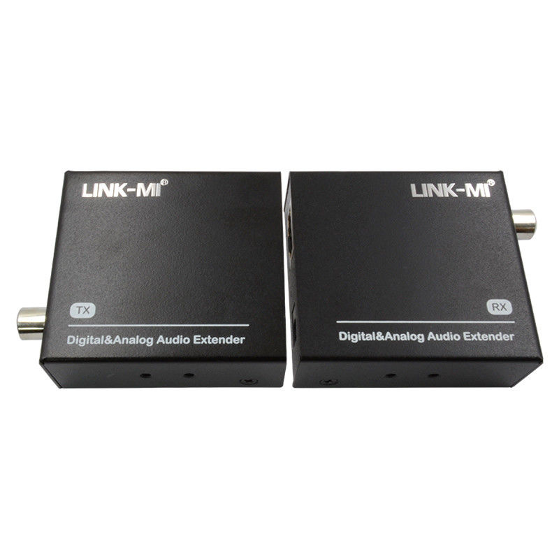 500m HDMI Ses Çekicisi Cat5e Üzerine Dijital Analog Ses Uzayan Cat5e/6 Kablo Üzerine