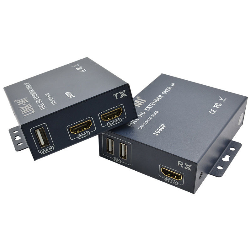 200M 1080p HDMI KVM Genişleticihdmi Hdmi TCP/IP Üzerinden Loop Out Point To Multi Point ile