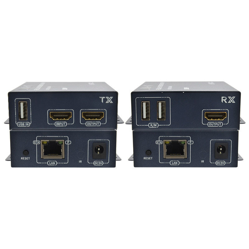 200M 1080p HDMI KVM Genişleticihdmi Hdmi TCP/IP Üzerinden Loop Out Point To Multi Point ile