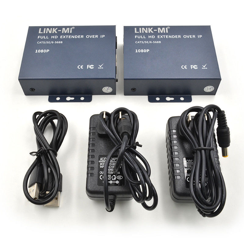 200M 1080p HDMI KVM Genişleticihdmi Hdmi TCP/IP Üzerinden Loop Out Point To Multi Point ile