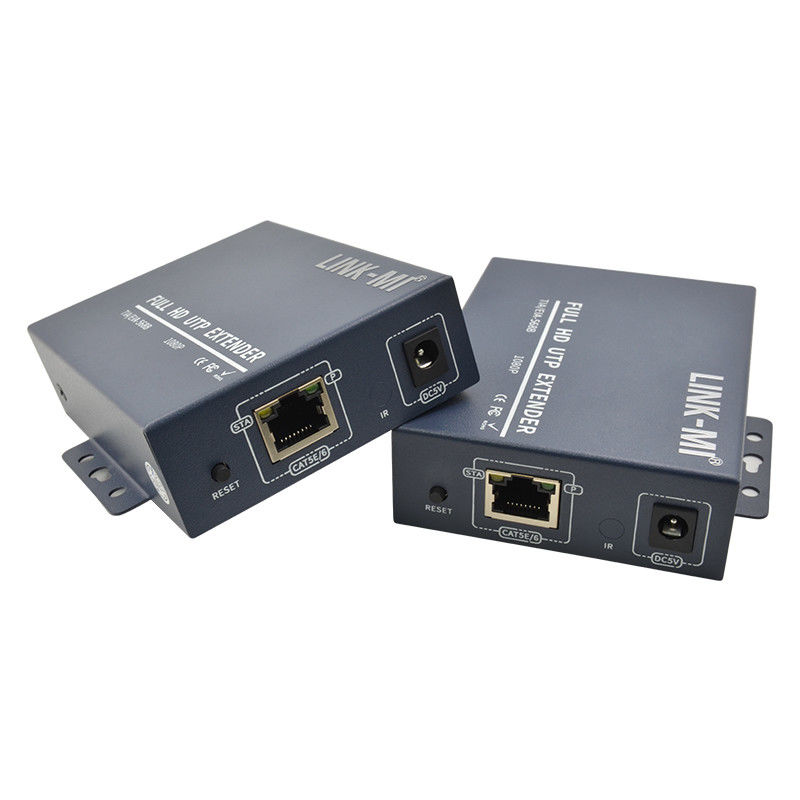 1080P 120M HDMI Genişletici KVM UTP Genişletici 148.5MHz Cat5E/6 Kablosu Üzerinde İsteğe bağlı IR