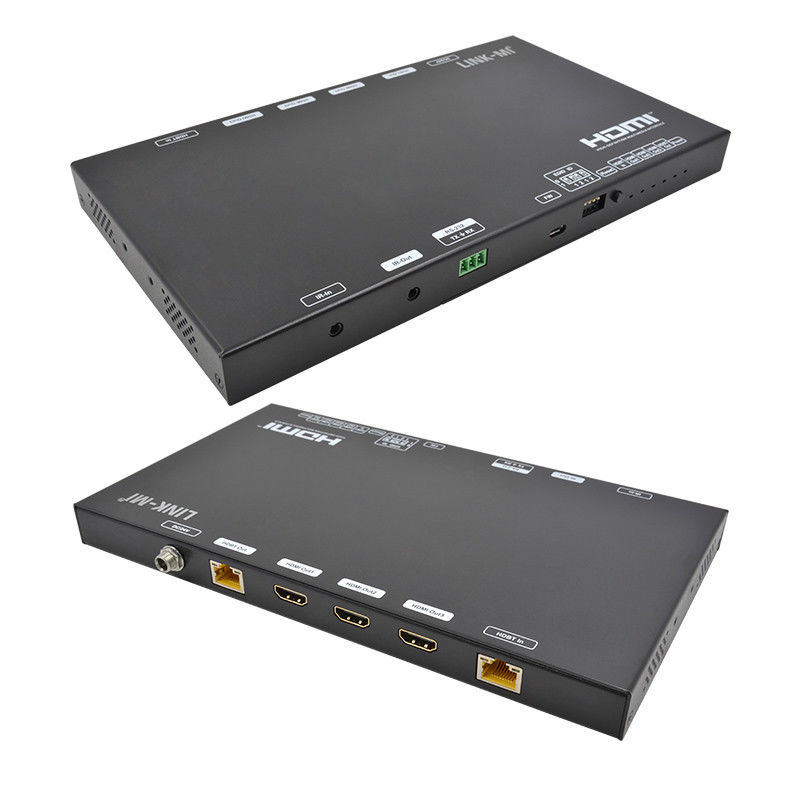 HDMI Genişletici 70M AV IP Üzerine HDMI Loop Out IR RS232 4K60Hz Video Tekrarlayıcı için