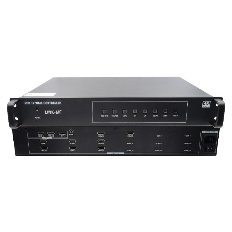 2X4 TV HDMI Duvar Denetleyicisi 4K 60Hz 2X3 Video Duvar İşlemcisi 2X2 8 Ekran Birimi için