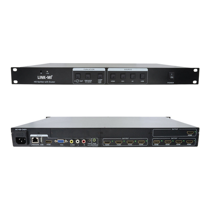 4X20 HDMI Splitter 4K Scaler ile HDMI Audio Splitter 4k 4'ten 20'ye kadar kanal