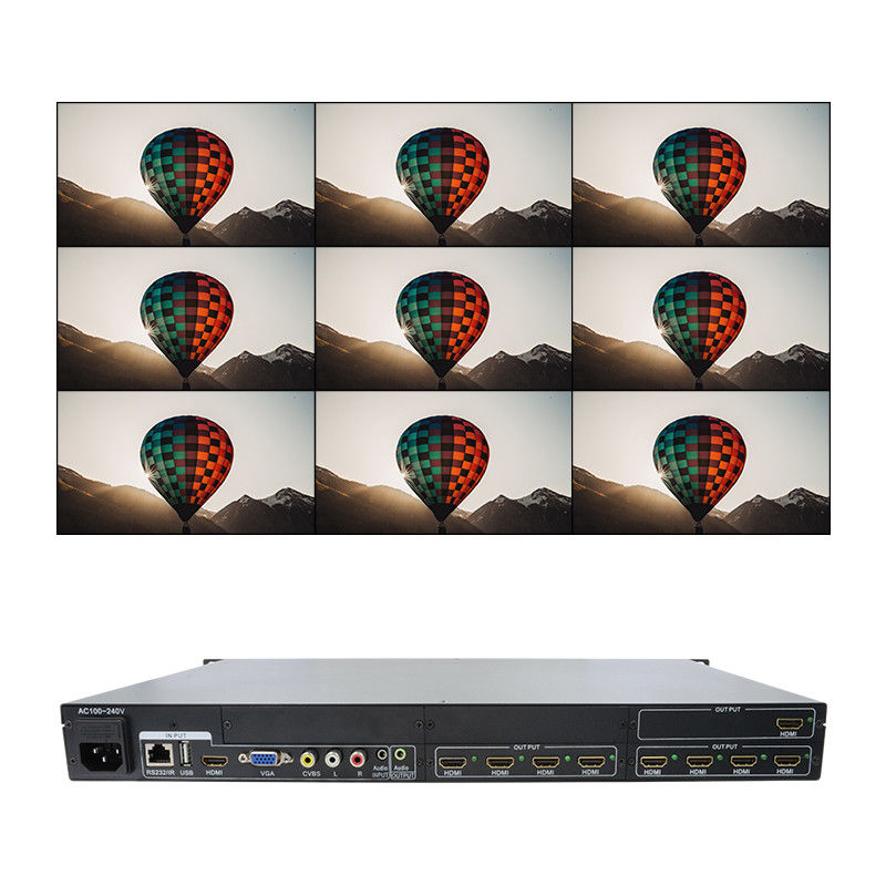 4X20 HDMI Splitter 4K Scaler ile HDMI Audio Splitter 4k 4'ten 20'ye kadar kanal