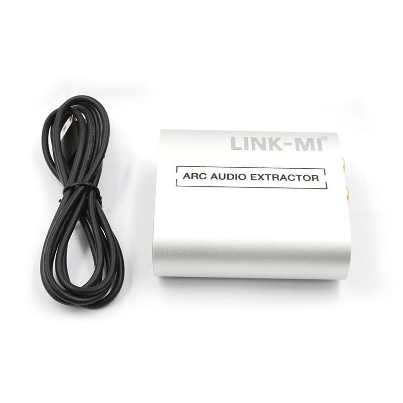 1.4 HDMI ARC Ses Çıkarıcı HDMI Splitter Ses Çıkarıcı 4k Ses Alıcı Güçlendirici için