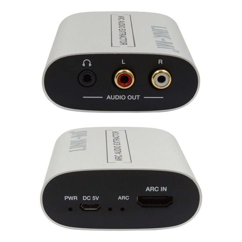 1.4 HDMI ARC Ses Çıkarıcı HDMI Splitter Ses Çıkarıcı 4k Ses Alıcı Güçlendirici için