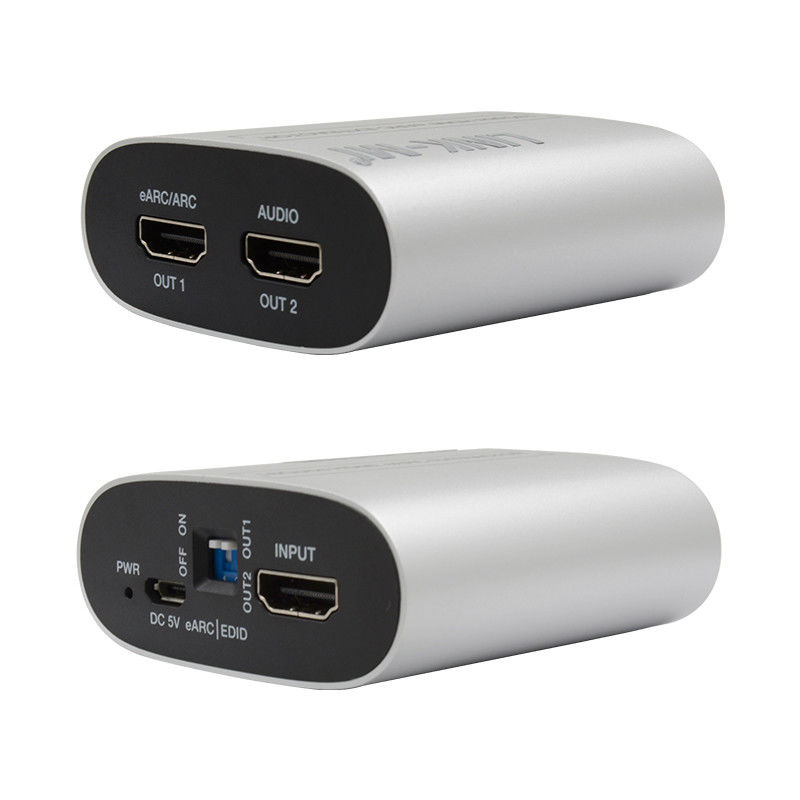 18Gbps HDMI Ekstraktör Ekstraktör 4K@60Hz CEC EDID HDMI EARC Ses Ekstraktör Değiştiricisi