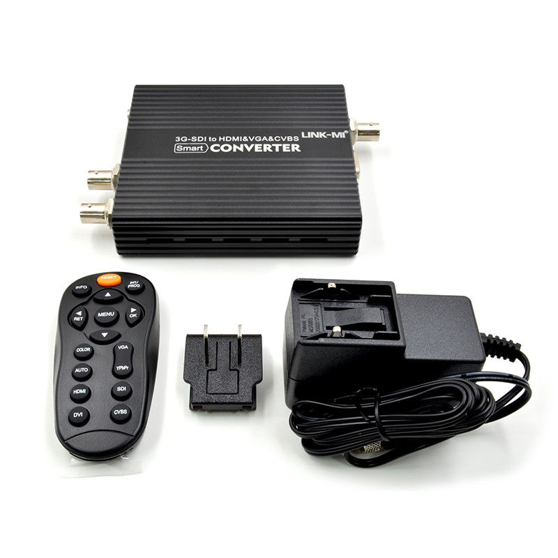 CVBS SDI HDMI Değiştiricisi Tüm Cvbs HDMI SDI VGA Video Değiştiricisi 75 Ohm