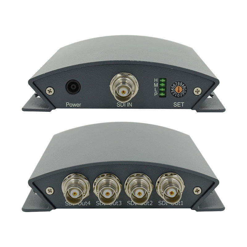 270Mbps SD SDI HDMI Değiştiricisi SDI Splitter 1x4 Yayın 3G HD SD Video Splitter