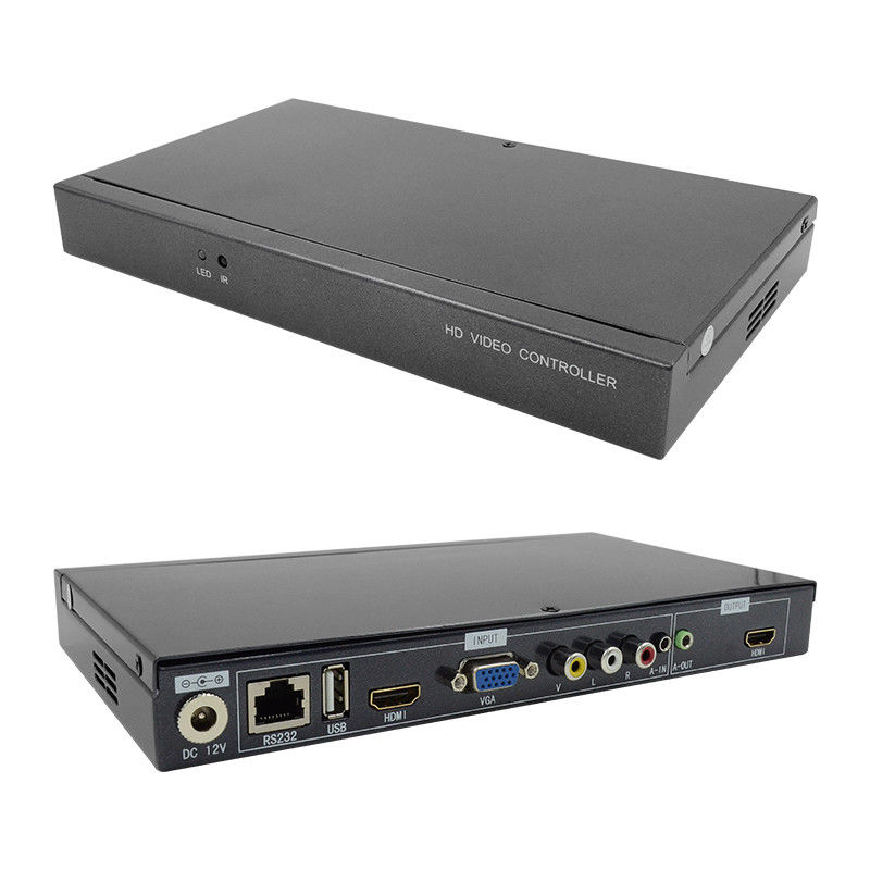 Karakter Superimposer HDMI Video Duvar Denetleyicisi Altyazı Ekleyici 4 In 1 Çıkış HD Video İşlemcisi