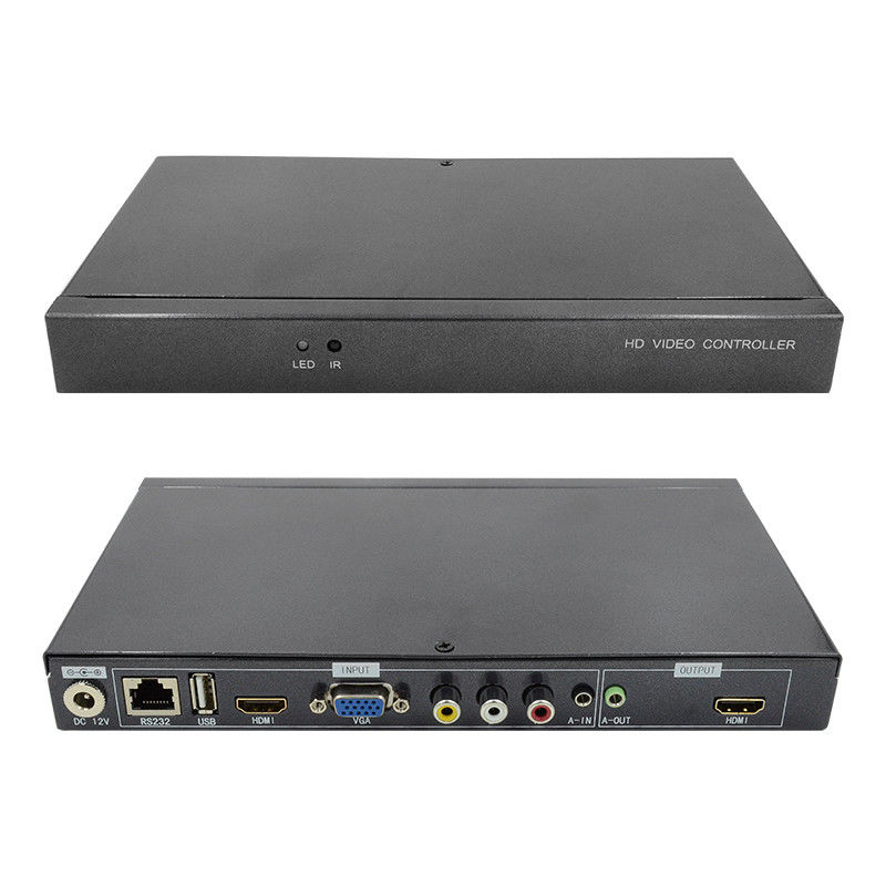 Karakter Superimposer HDMI Video Duvar Denetleyicisi Altyazı Ekleyici 4 In 1 Çıkış HD Video İşlemcisi
