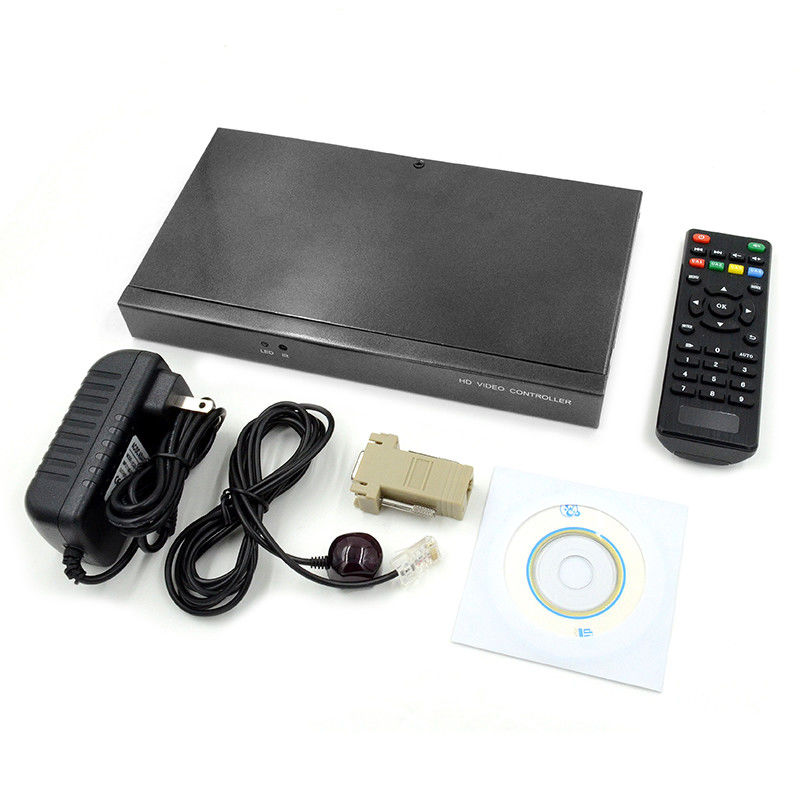 Karakter Superimposer HDMI Video Duvar Denetleyicisi Altyazı Ekleyici 4 In 1 Çıkış HD Video İşlemcisi
