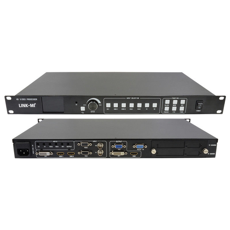 480i/P 576i/P HDMI Video Duvar Kontrolörü 7 In 3 Out LED Video İşlemcisi