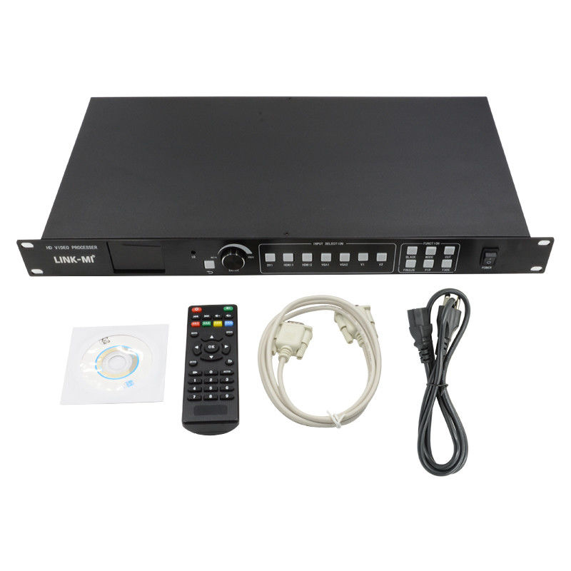 480i/P 576i/P HDMI Video Duvar Kontrolörü 7 In 3 Out LED Video İşlemcisi