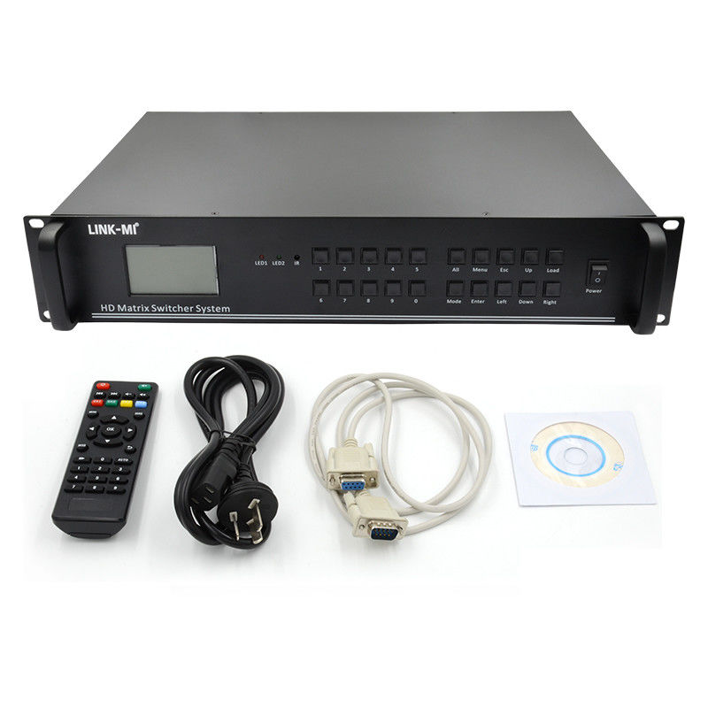 4K Video Ses Matris 8X8 HDMI Matris Değiştirici Sistemi RS232 TCP/IP Uzaktan Kumanda
