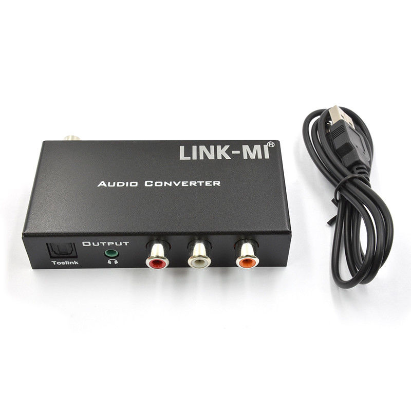 Dac Değiştiricisi Dijital Analog Ses Değiştiricisi Destek HDMI ARC Toslink Koaksi Dijital Ses