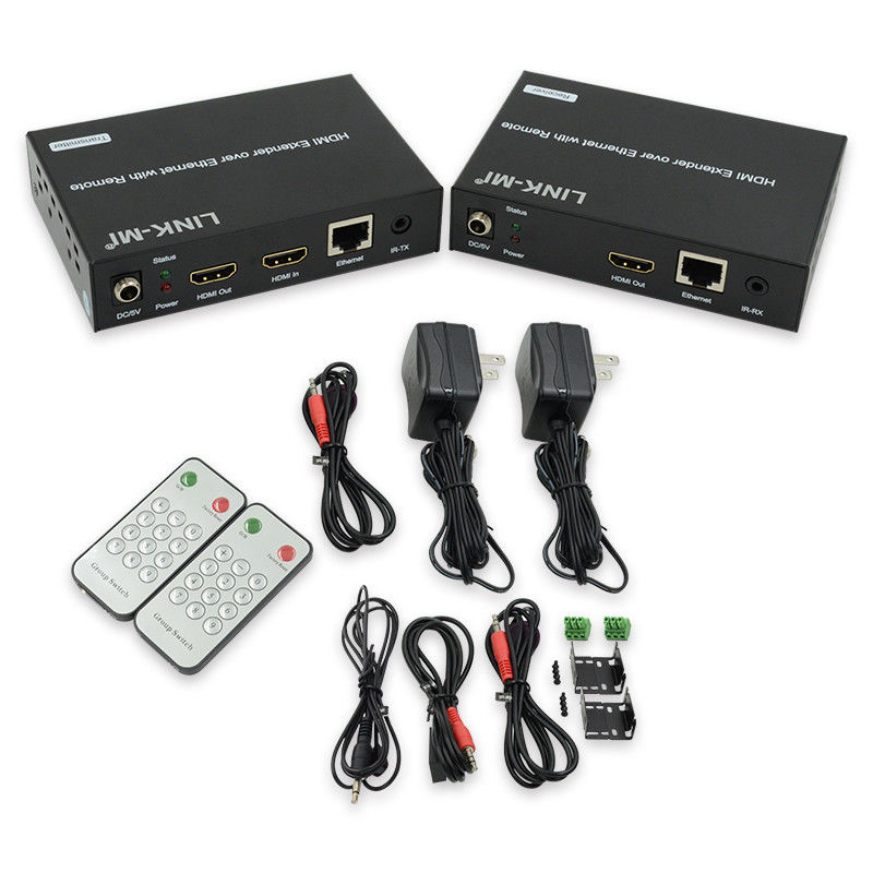120M AV HDMI Over IP POE Genişletici Destek POE RS232 Video HDMI Genişletici