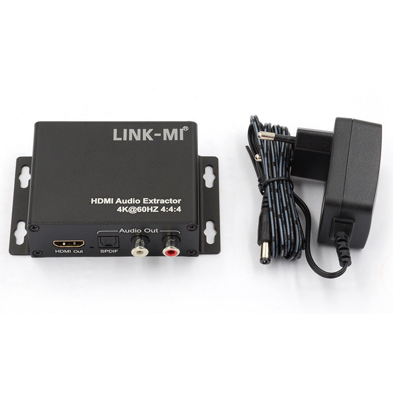 18Gbps 4K 1080P HDMI Ses Çıkarıcı Destek EDID 3D Apple TV Uydu Alıcıları için