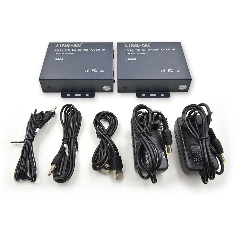 200M Genişletici HDMI TCP / IP üzerinden 1080P Destek Noktadan Noktaya Noktaya Çok Noktaya