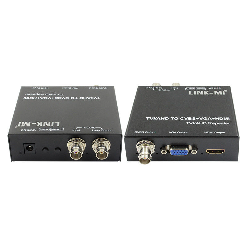 720P 60Hz AHD HDMI dönüştürücü TVI CVI HDMI CVBS VGA Video dönüştürücü