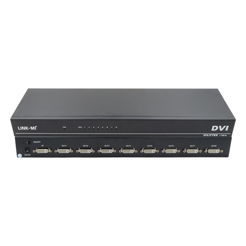 DVI D 29pin Video HDMI Switch Kadın HDMI Splitter 1 In 8 Out 4k