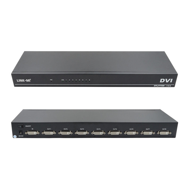 DVI D 29pin Video HDMI Switch Kadın HDMI Splitter 1 In 8 Out 4k