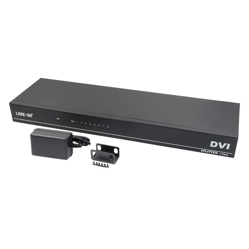 DVI D 29pin Video HDMI Switch Kadın HDMI Splitter 1 In 8 Out 4k