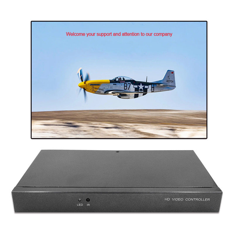 Karakter Superimposer HDMI Video Duvar Denetleyicisi Altyazı Ekleyici 4 In 1 Çıkış HD Video İşlemcisi