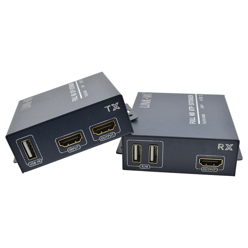 1080P 120M HDMI Genişletici KVM UTP Genişletici 148.5MHz Cat5E/6 Kablosu Üzerinde İsteğe bağlı IR