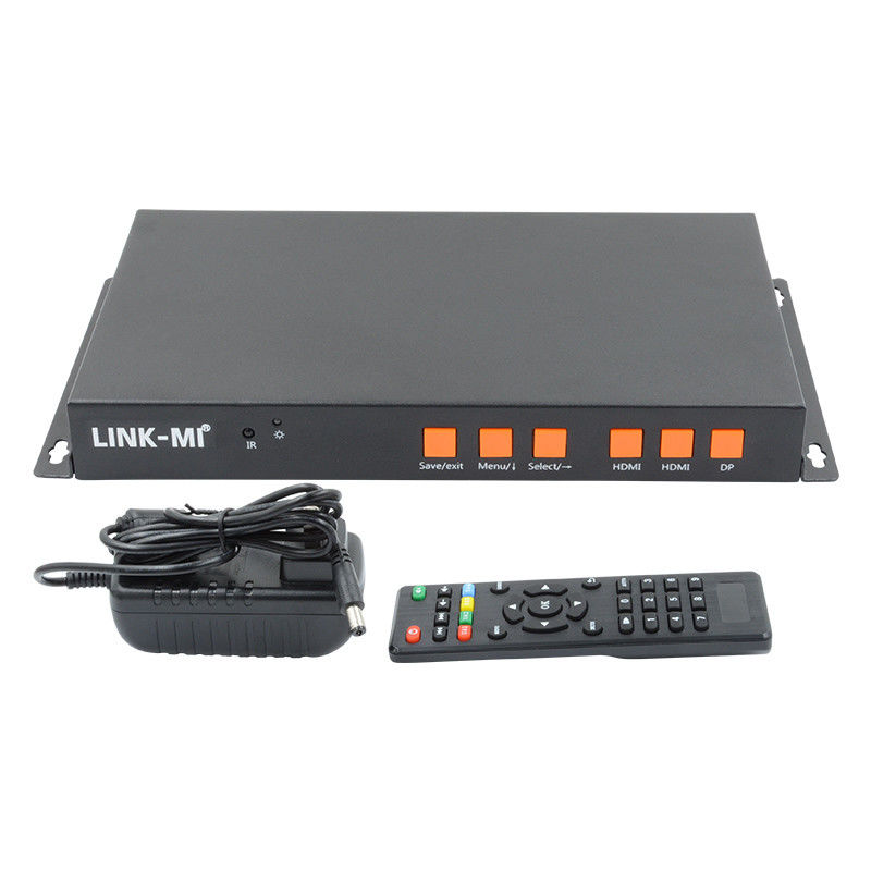 2 Ekran için Mobil/HDMI/DP Giriş 4K Video Duvar Kontrolörü Destekle